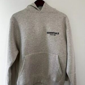 DARK OATMEAL ESSENTIALS HOODIE ! XS , M , Large sizing